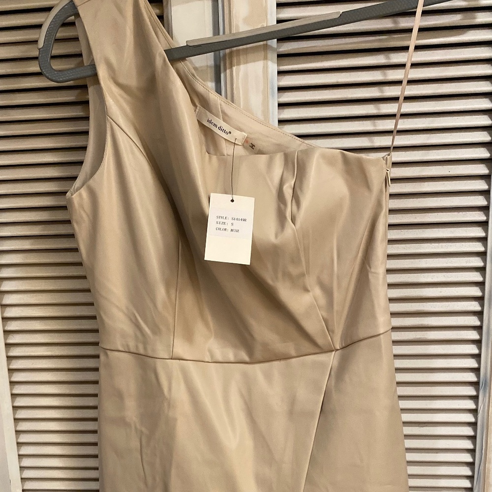 For leather shorts Romper